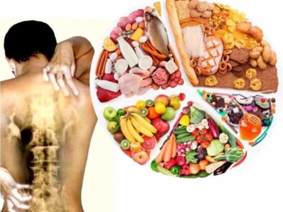 Dieta dla osteochondrozy