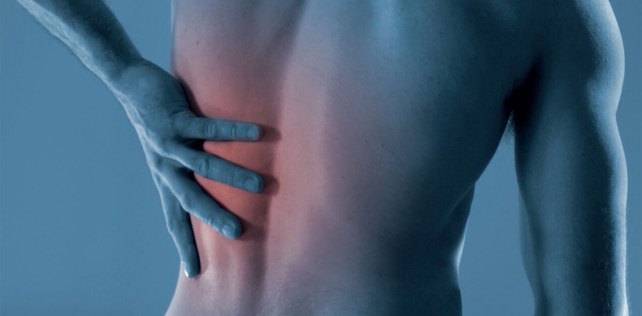 ból pleców w okolicy lędźwiowej