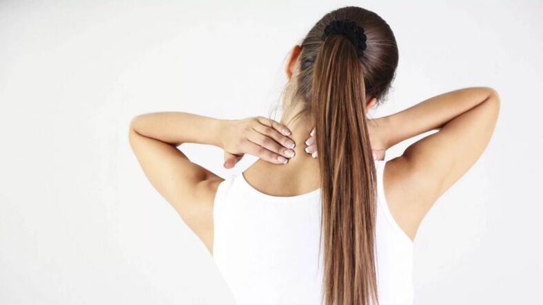 ból szyi z powodu osteochondrozy