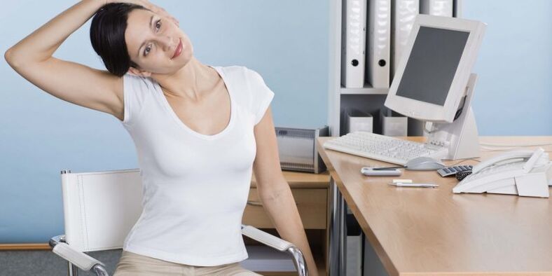 lekkie ćwiczenia na osteochondrozę szyjną